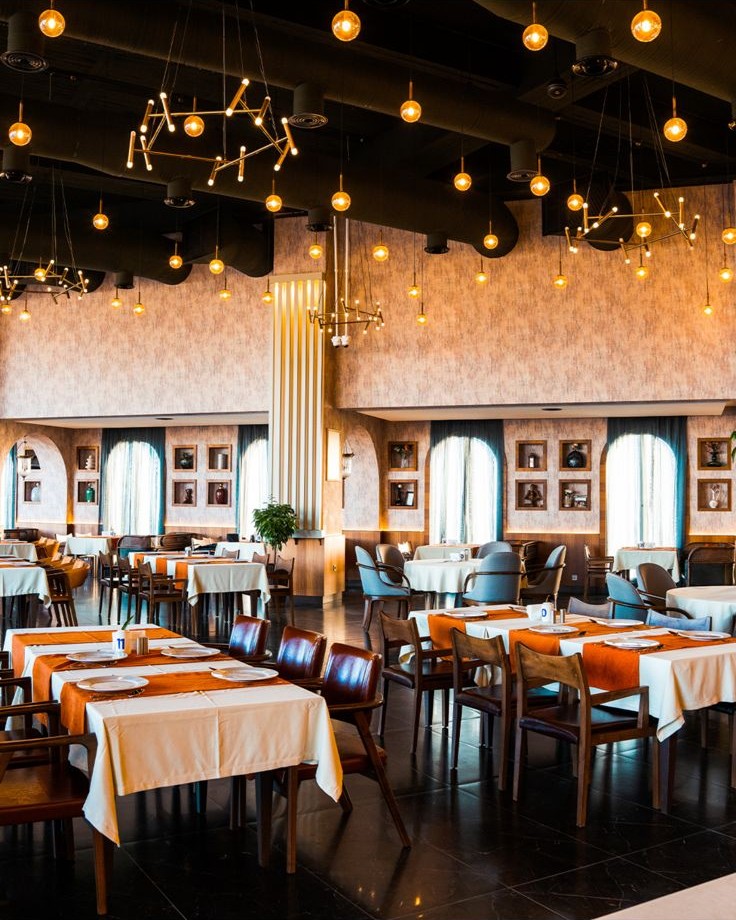 Exquisite dish detail